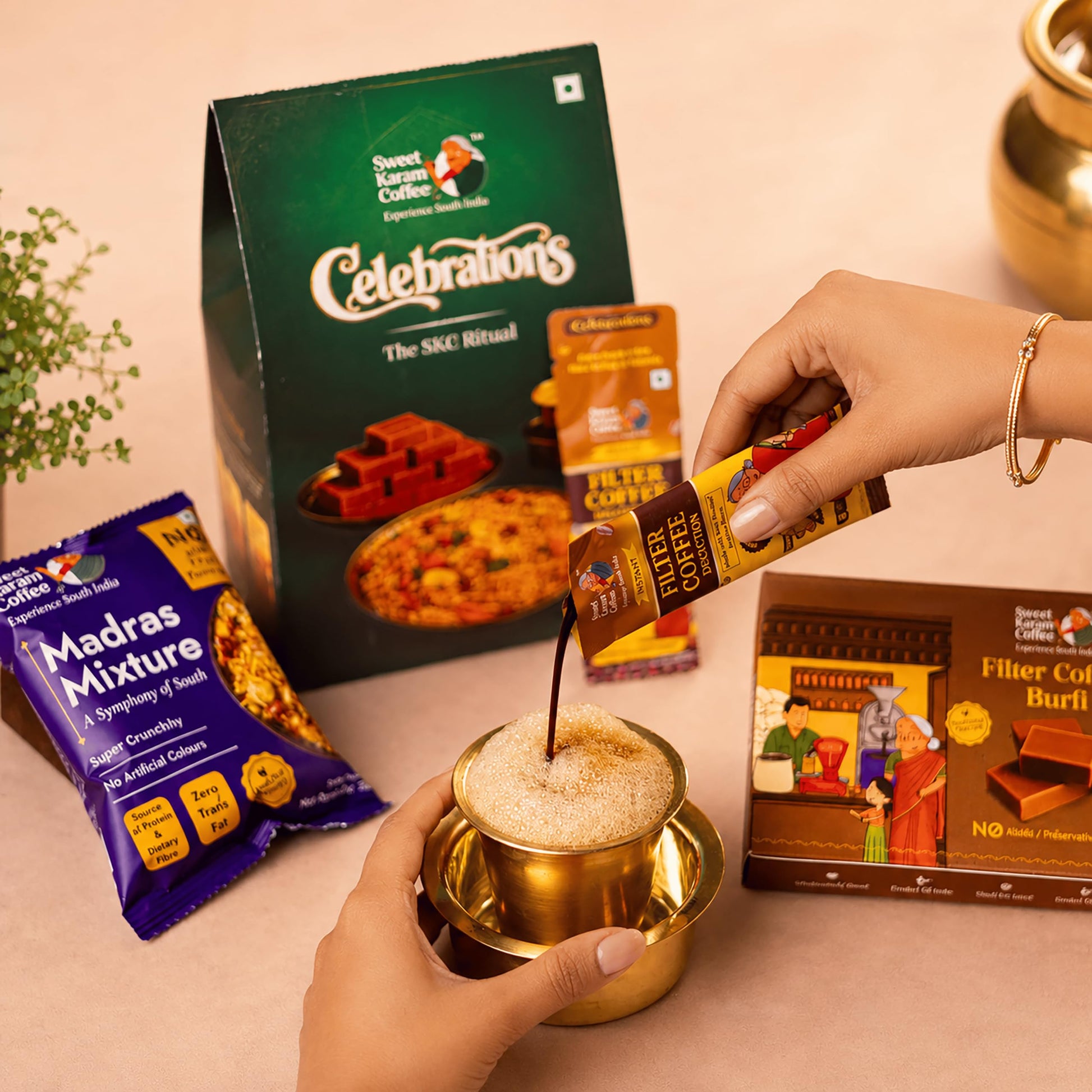 Sweet Karam Coffee Celebrations Paati’s Love Hamper | Rakhi Gift Hamper | Raksha Bandhan Gift | Brother Sister Bhaiya Bhabi G