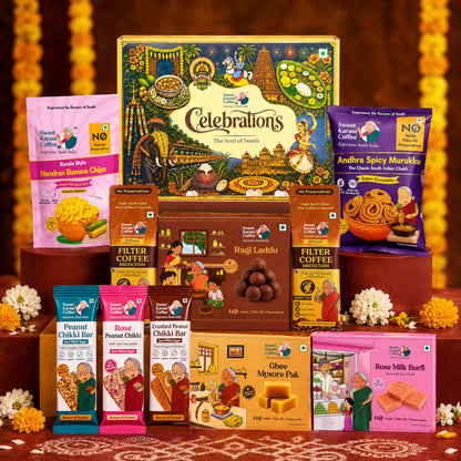Sweet Karam Coffee Celebrations Paati’s Love Hamper | Rakhi Gift Hamper | Raksha Bandhan Gift | Brother Sister Bhaiya Bhabi G