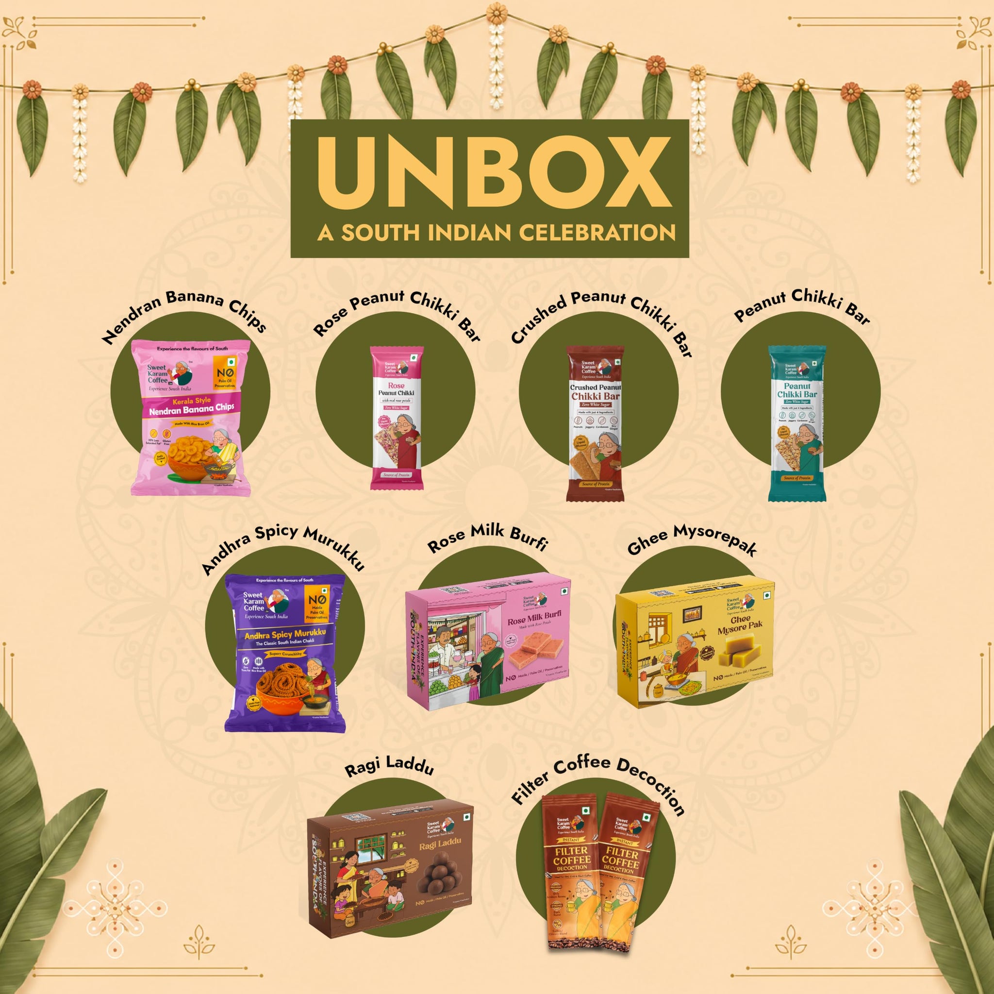 Sweet Karam Coffee Celebrations Paati’s Love Hamper | Rakhi Gift Hamper | Raksha Bandhan Gift | Brother Sister Bhaiya Bhabi G