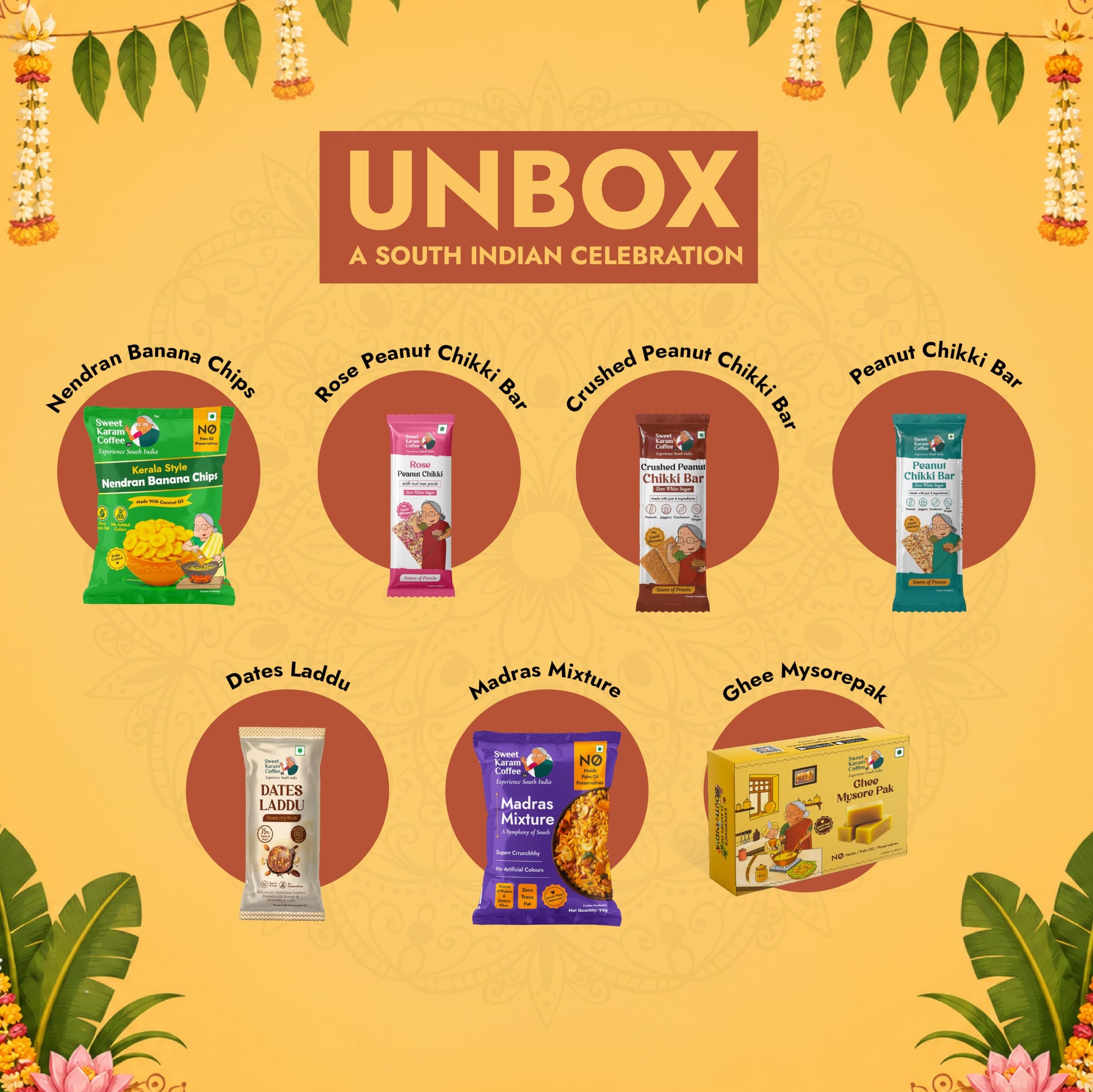 Sweet Karam Coffee Celebrations Paati’s Love Hamper | Rakhi Gift Hamper | Raksha Bandhan Gift | Brother Sister Bhaiya Bhabi G