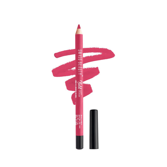 SWISS BEAUTY Bold Matt Lip Liner Pencil, 1.6g, Water-Resistant Long-wearing Matte Finish