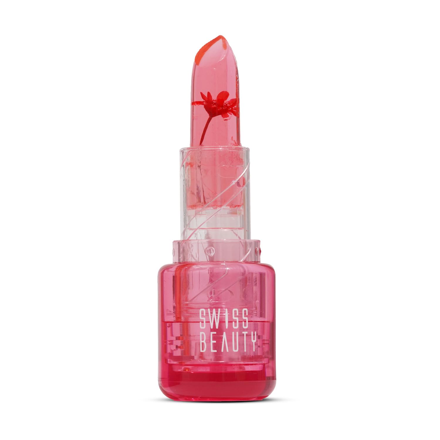 SWISS BEAUTY Jelly Bloom pH Lip Balm, Colour-Changing Tint, Hydrating with Vitamin E, Vegan, Paraben-Free, Cruelty-Free, 3.6g