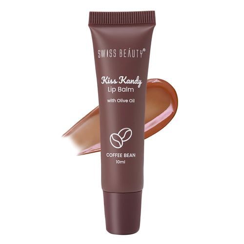 SWISS BEAUTY Kiss Kandy Tinted Lip Balm 10ml - Olive Oil & Vitamin E - Non-Sticky Creamy Formula