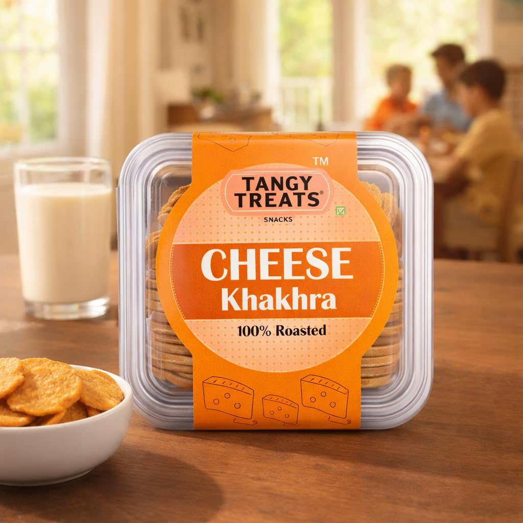 TANGY SNACKS TANGY, 500g, Khakhra - front view