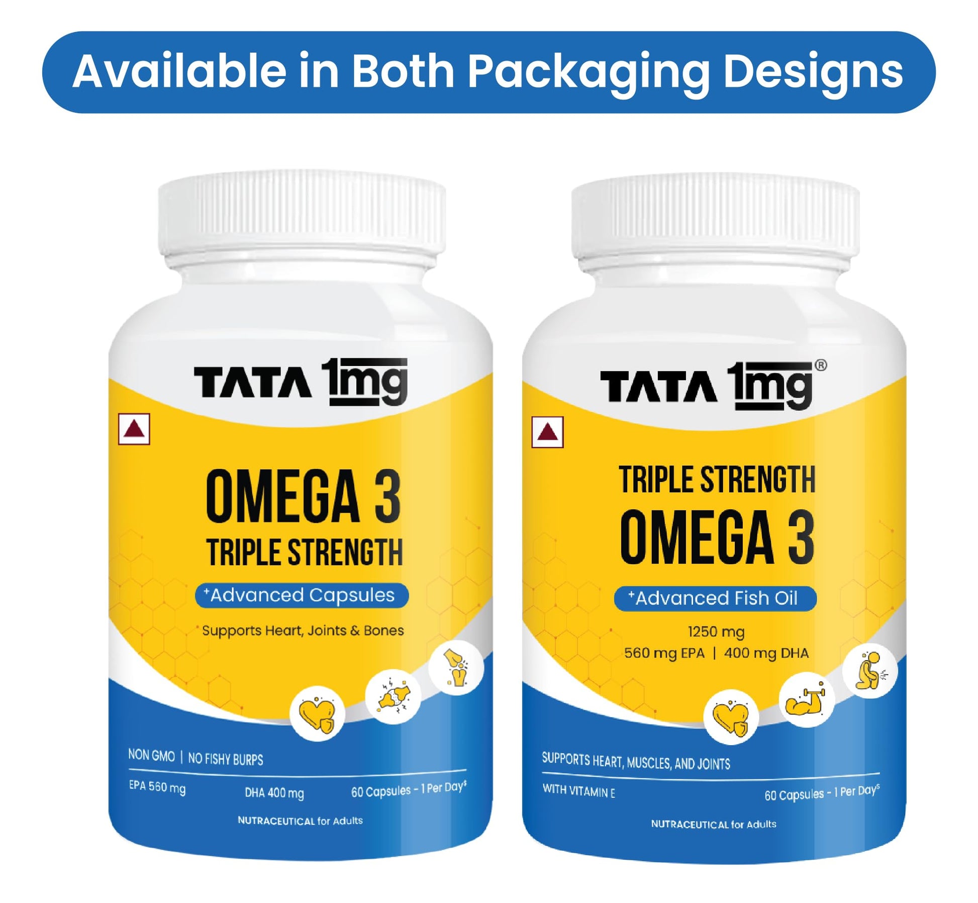 TATA 1MG Omega-3 Fish Oil Supplement, Triglyceride Form with EPA, DHA & Vitamin E - ingredients panel (15)