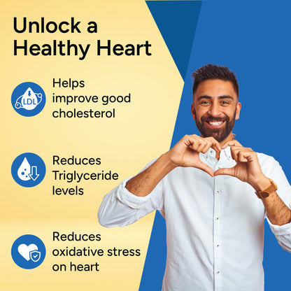 TATA 1MG Salmon Omega 3 Fish Oil Supplement, 1000mg with 180mg EPA & 120mg DHA, Softgel Capsules - packaging