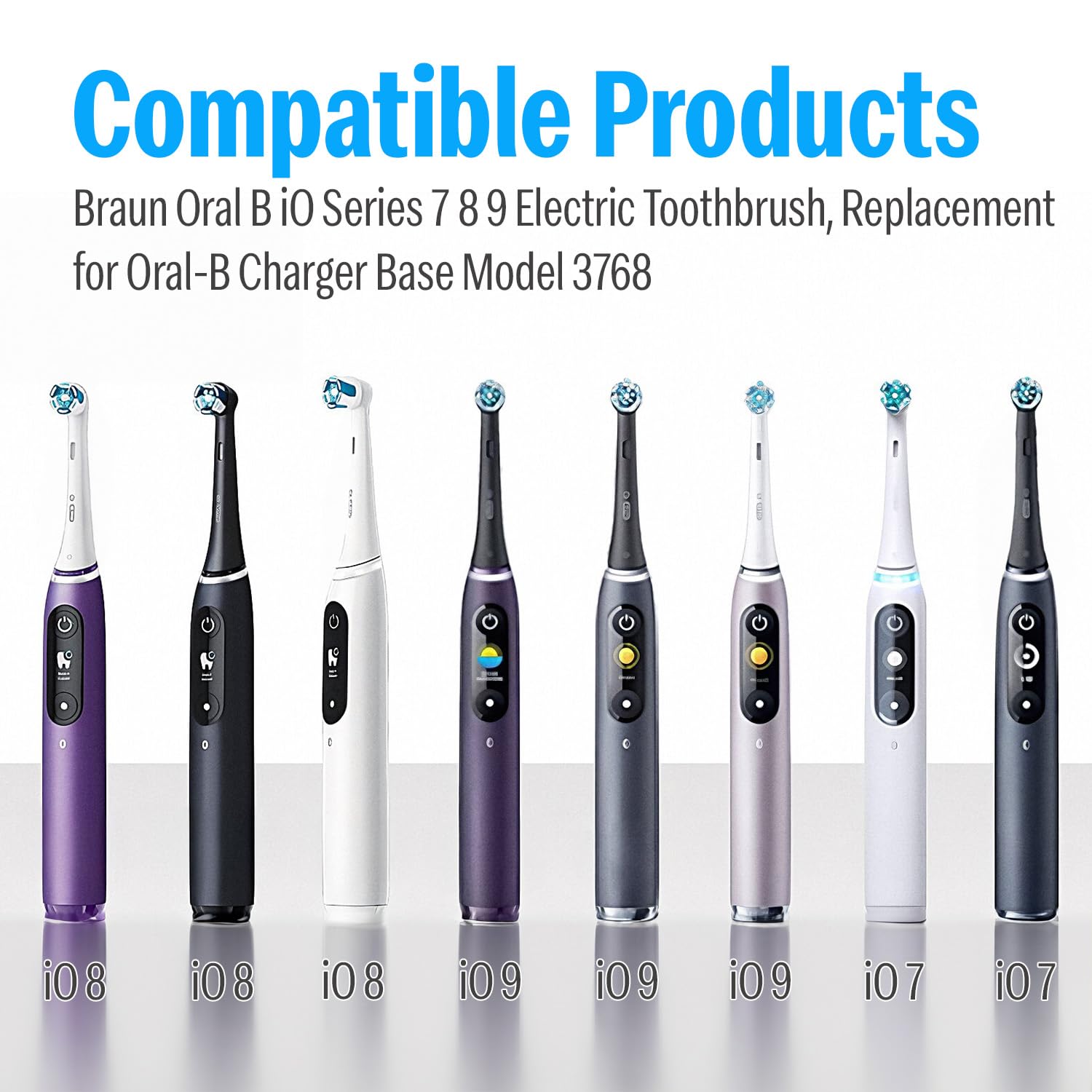 The AutoStory Oral-B Electric Toothbrush Replacement Charger, Universal Voltage 110-240V, Waterproof, Travel-Friendly, Compat