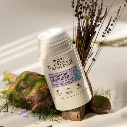The Bare Bar Madurai Jasmine Natural Deodorant Stick, 28g, Aluminium-Free, Baking Soda-Free, Unisex (14)