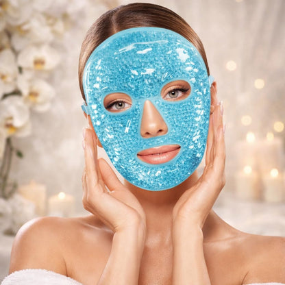 THE CLOTHING DOOR Hydrogel Face Mask, 34ml, Overnight Sheet Mask - Cold Face Mask for Women - front view (10)