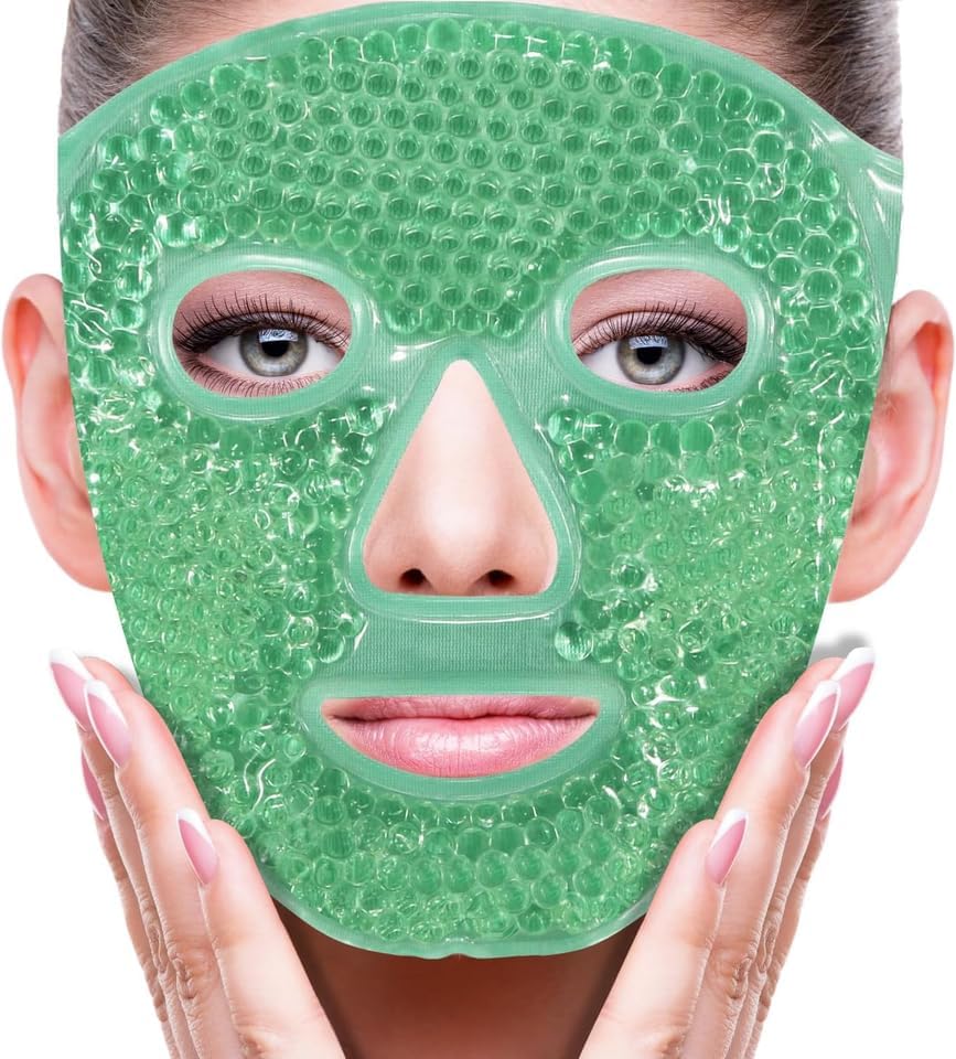 THE CLOTHING DOOR Hydrogel Face Mask, 34ml, Overnight Sheet Mask - Cold Face Mask for Women - size and scale (17)
