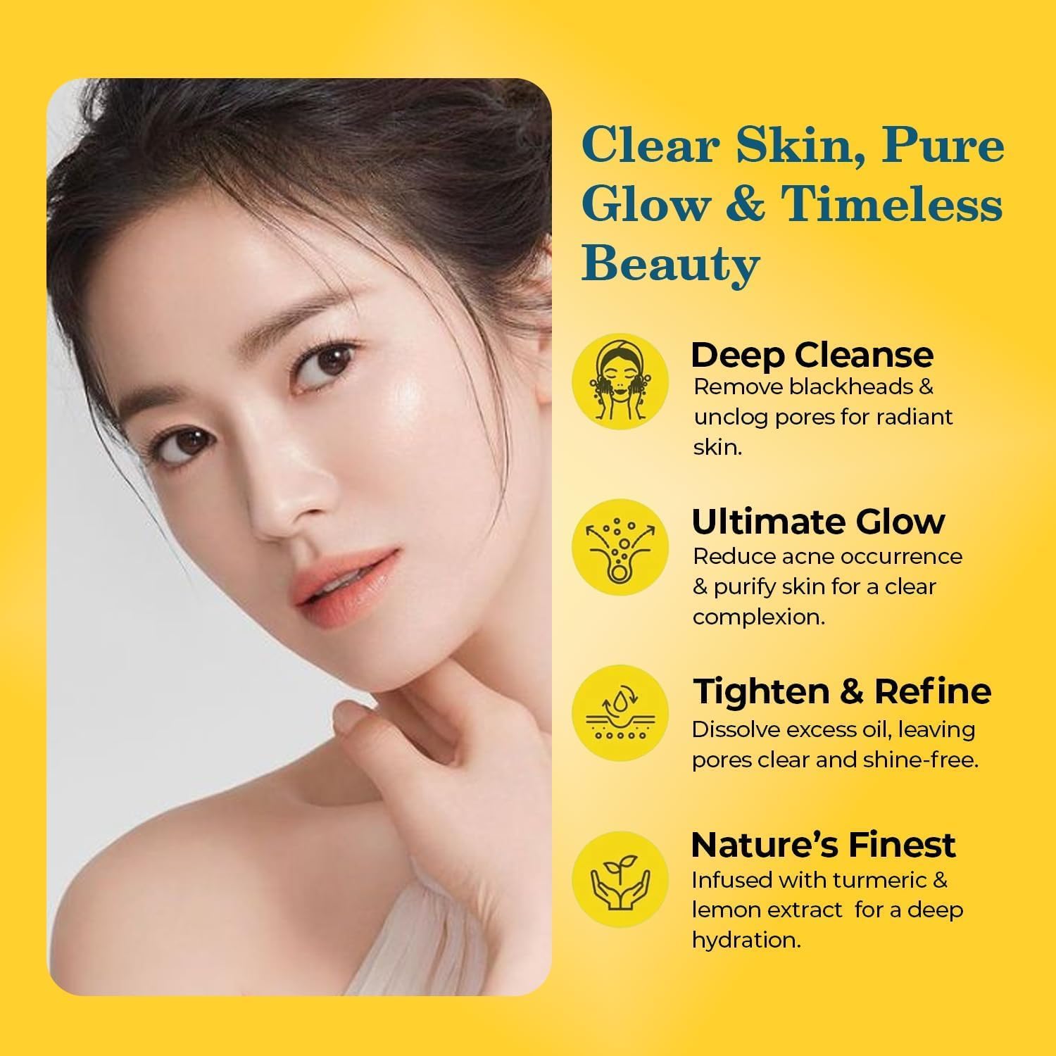 THE CLOTHING DOOR Hydrogel Face Mask, 34ml, Overnight Sheet Mask - Cold Face Mask for Women - front view (19)
