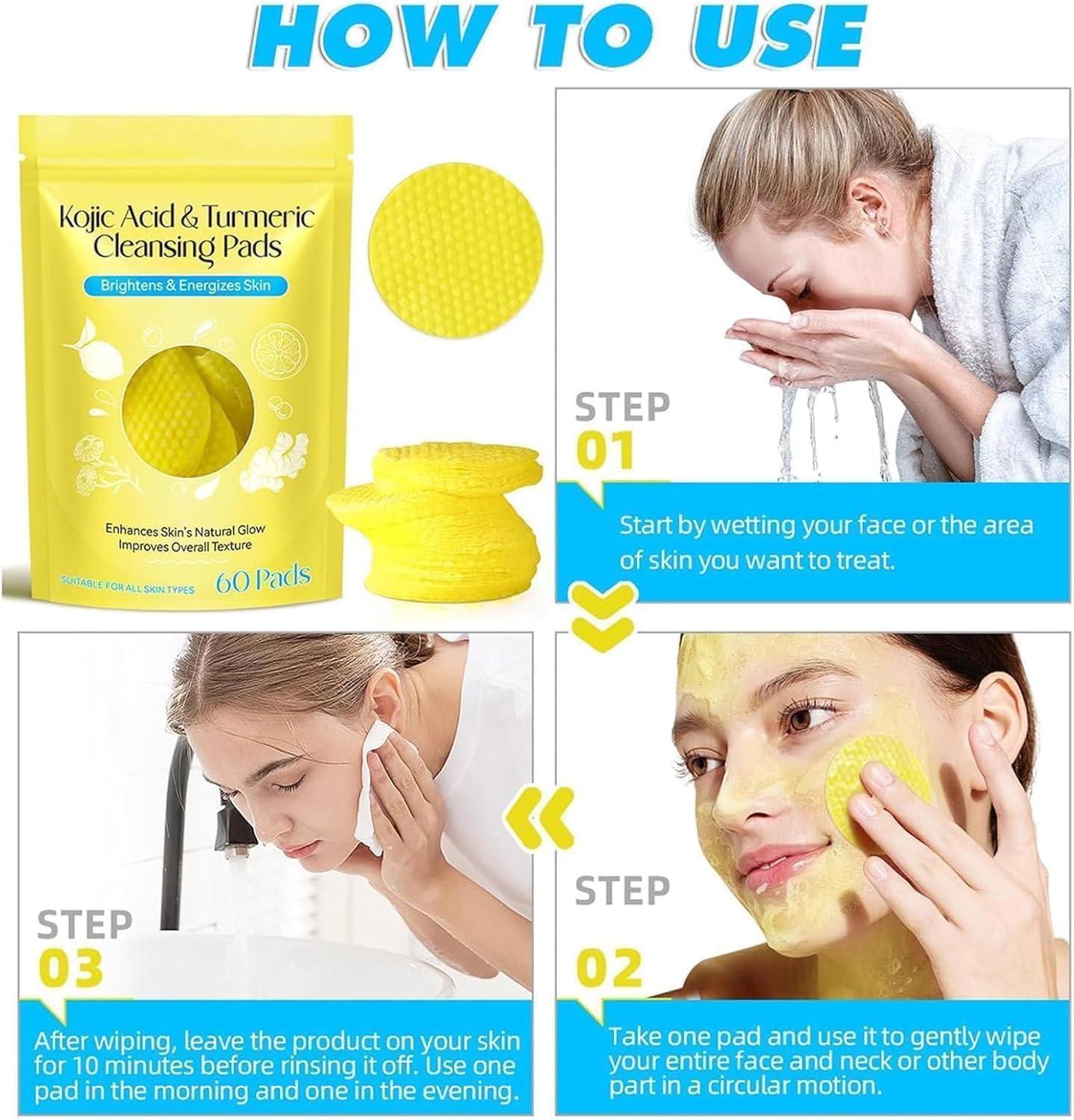 THE CLOTHING DOOR Hydrogel Face Mask, 34ml, Overnight Sheet Mask - Cold Face Mask for Women - in use (25)