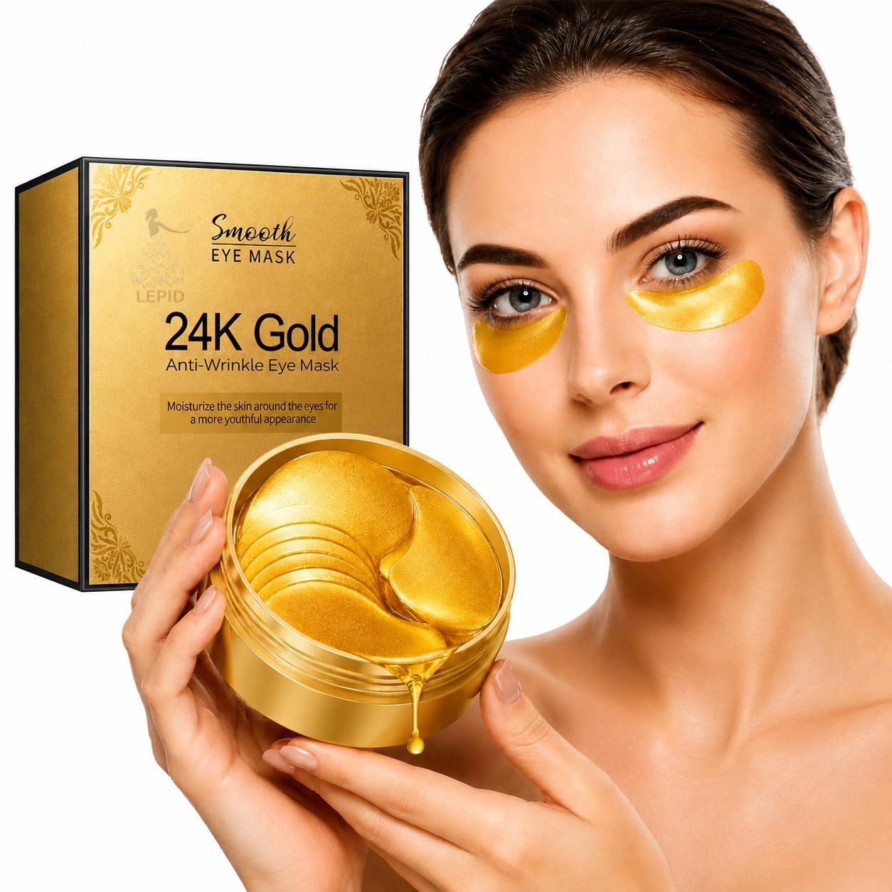 THE CLOTHING DOOR Hydrogel Face Mask, 34ml, Overnight Sheet Mask - Cold Face Mask for Women (35)