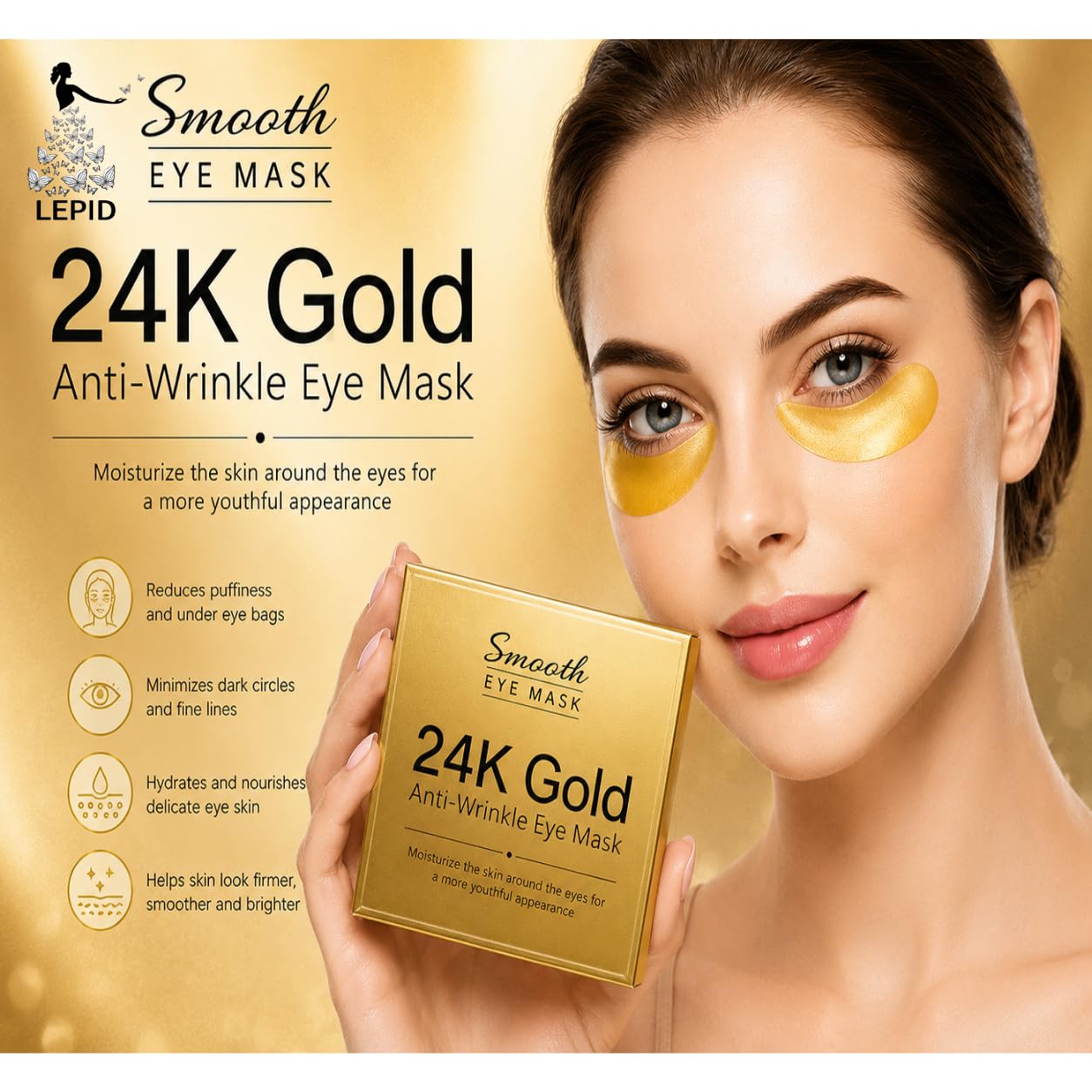 THE CLOTHING DOOR Hydrogel Face Mask, 34ml, Overnight Sheet Mask - Cold Face Mask for Women - size and scale (43)