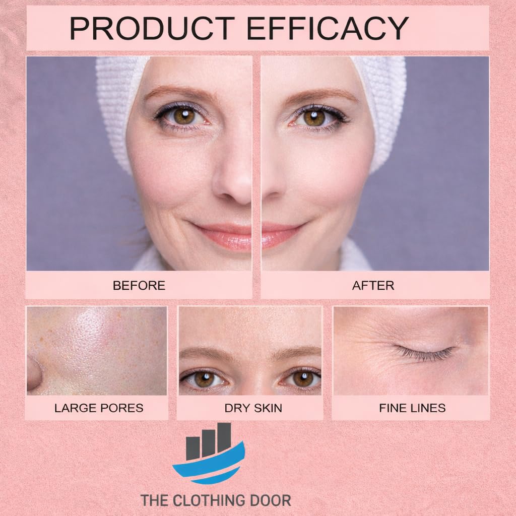 THE CLOTHING DOOR Hydrogel Face Mask, 34ml, Overnight Sheet Mask - Cold Face Mask for Women - close-up detail