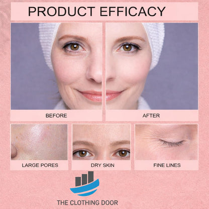 THE CLOTHING DOOR Hydrogel Face Mask, 34ml, Overnight Sheet Mask - Cold Face Mask for Women - close-up detail
