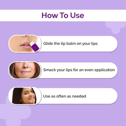 The Derma Co 1% Ceramide Complex Lip Balm with Vitamin E, SPF 30 PA++ Sunscreen, 4g - close-up detail