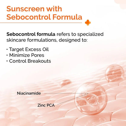 The Derma Co 1% Hyaluronic Sunscreen Oil-Free Matte Gel SPF 50 PA++++ for Oily Acne-Prone Skin - label detail (13)