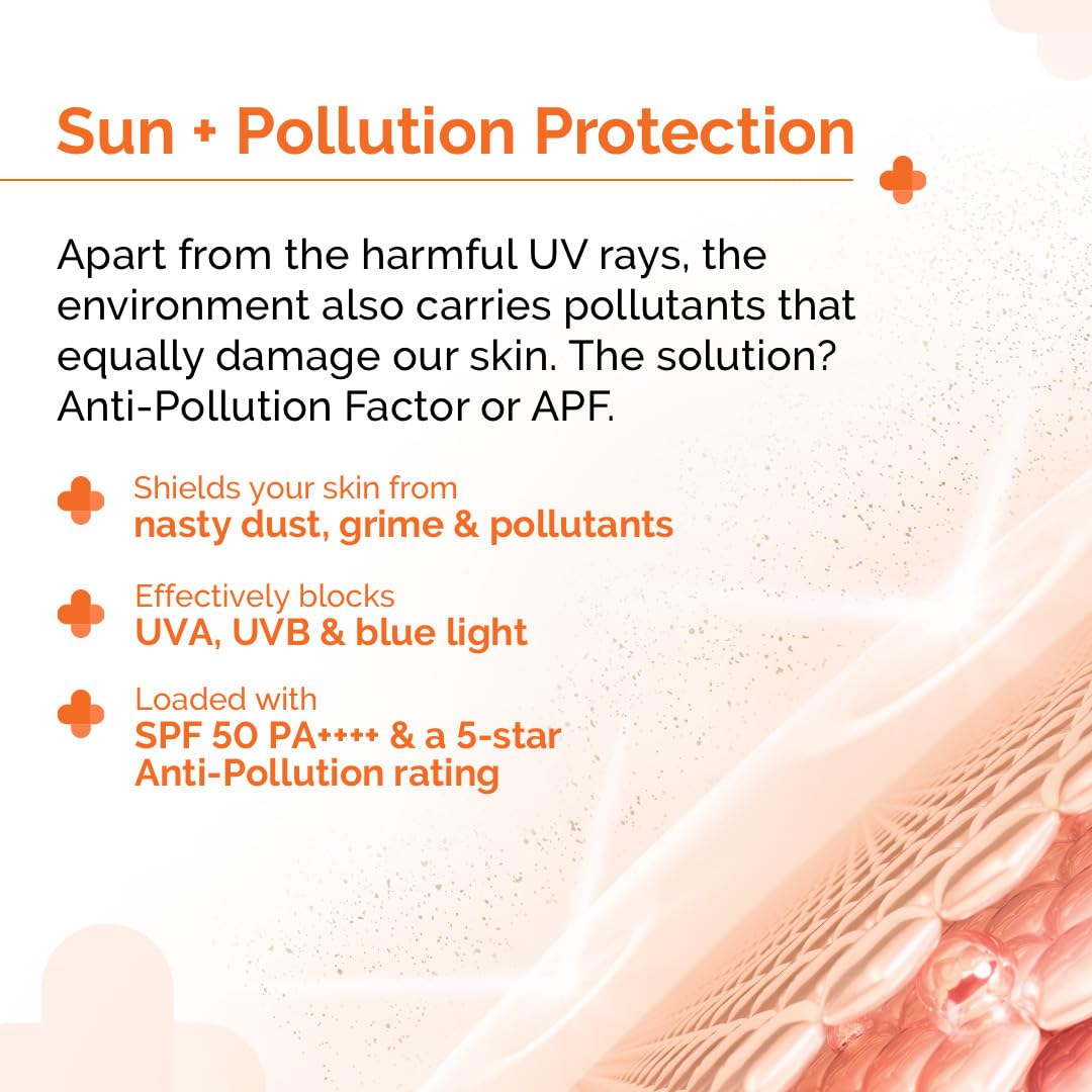 The Derma Co 1% Hyaluronic Sunscreen Oil-Free Matte Gel SPF 50 PA++++ for Oily Acne-Prone Skin - front view