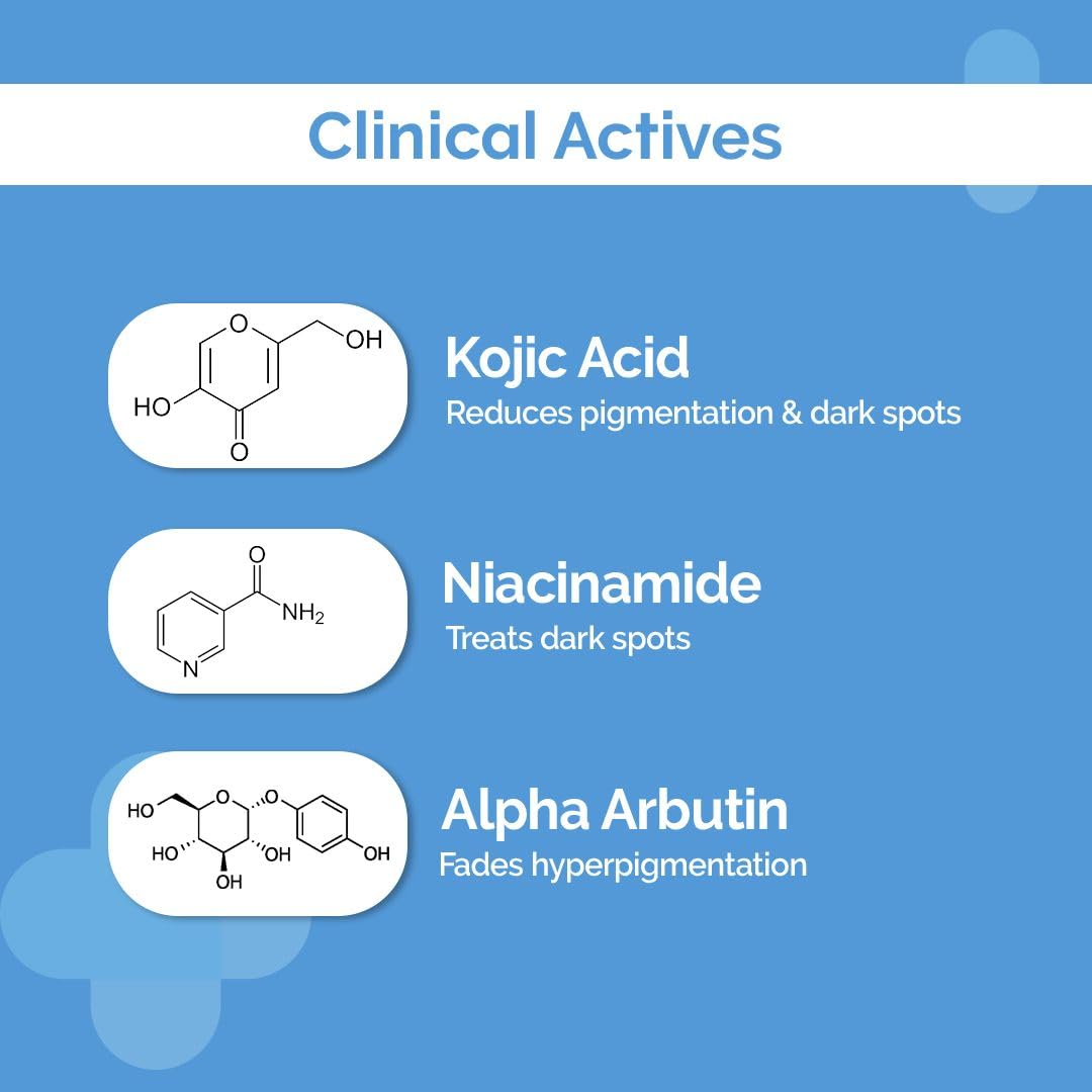 The Derma Co 1% Kojic Acid Face Wash with Niacinamide & Alpha Arbutin, Unisex Face Wash for All Skin Types - close-up detail 