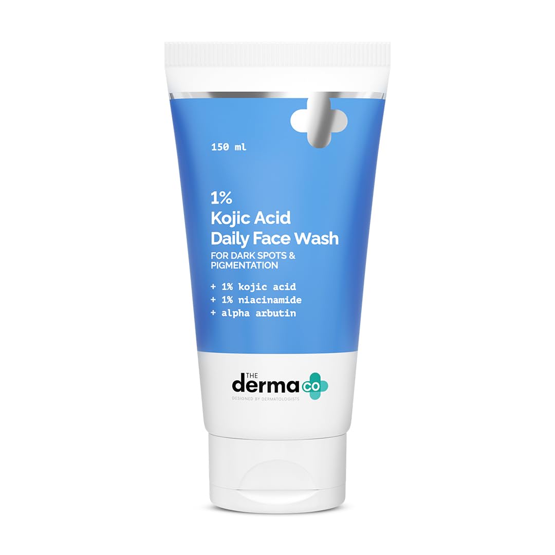 The Derma Co 1% Kojic Acid Face Wash with Niacinamide & Alpha Arbutin, Unisex Face Wash for All Skin Types (17)