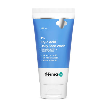 The Derma Co 1% Kojic Acid Face Wash with Niacinamide & Alpha Arbutin, Unisex Face Wash for All Skin Types (17)