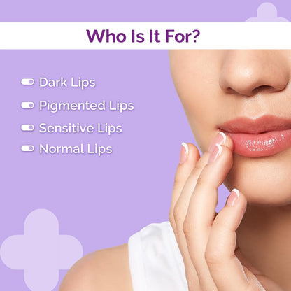 The Derma Co 1% Kojic Acid Lip Balm with Alpha Arbutin & Hyaluronic Acid, SPF 30 PA++, 4.5g - front view