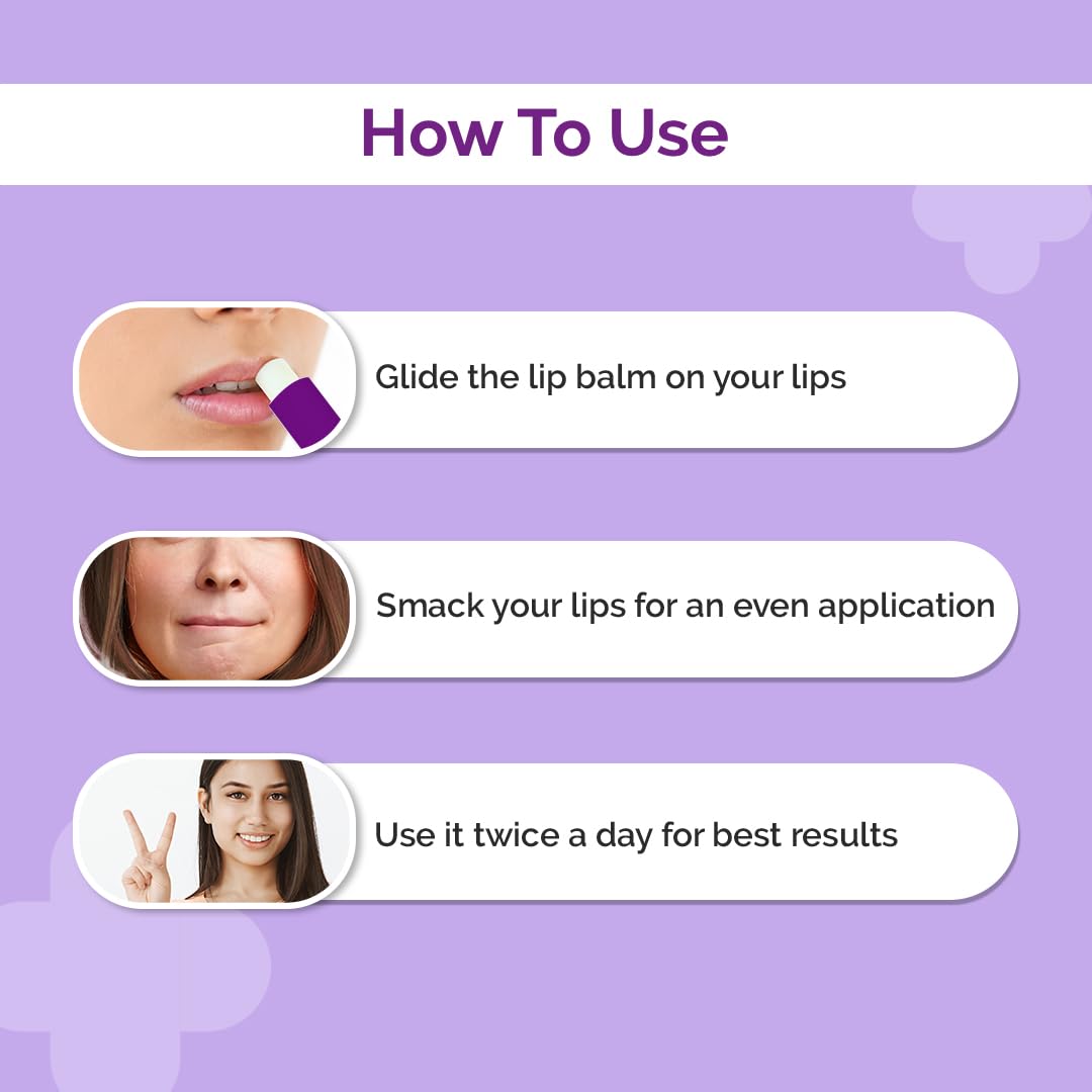 The Derma Co 1% Kojic Acid Lip Balm with Alpha Arbutin & Hyaluronic Acid, SPF 30 PA++, 4.5g - close-up detail