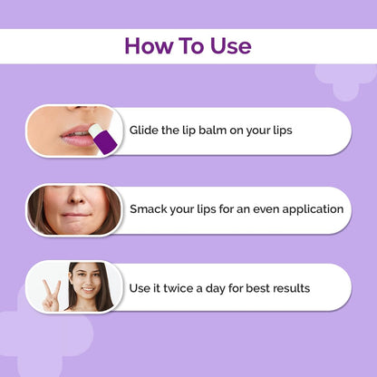 The Derma Co 1% Kojic Acid Lip Balm with Alpha Arbutin & Hyaluronic Acid, SPF 30 PA++, 4.5g - close-up detail