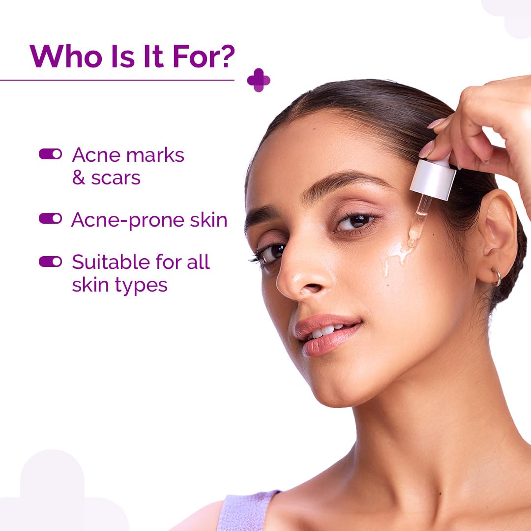 The Derma Co 10% Niacinamide Serum with 2% Zinc, Facial Serum, Multiple Sizes - back view (12)