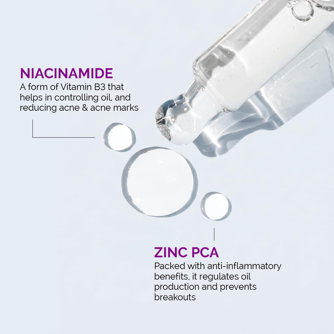 The Derma Co 10% Niacinamide Serum with 2% Zinc, Facial Serum, Multiple Sizes - ingredients panel (21)