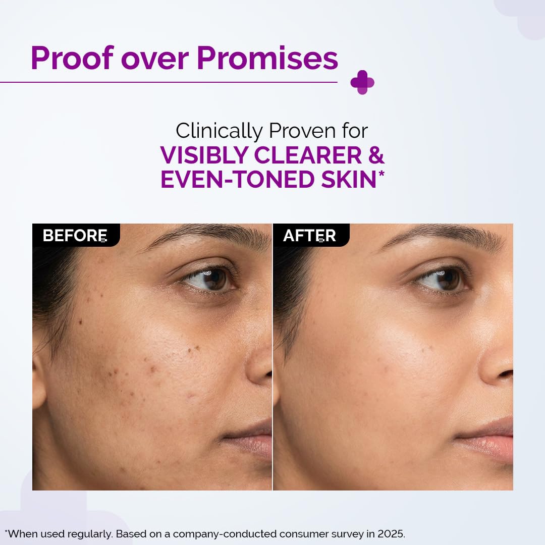 The Derma Co 10% Niacinamide Serum with 2% Zinc, Facial Serum, Multiple Sizes - back view