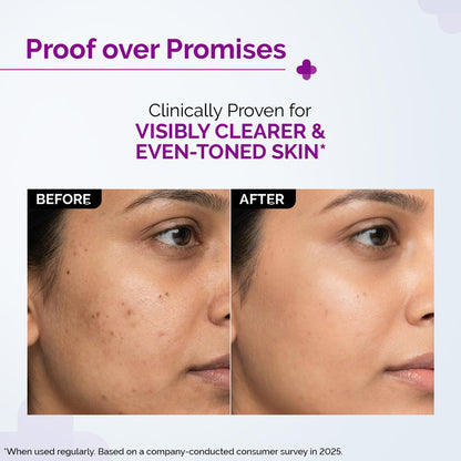 The Derma Co 10% Niacinamide Serum with 2% Zinc, Facial Serum, Multiple Sizes - back view