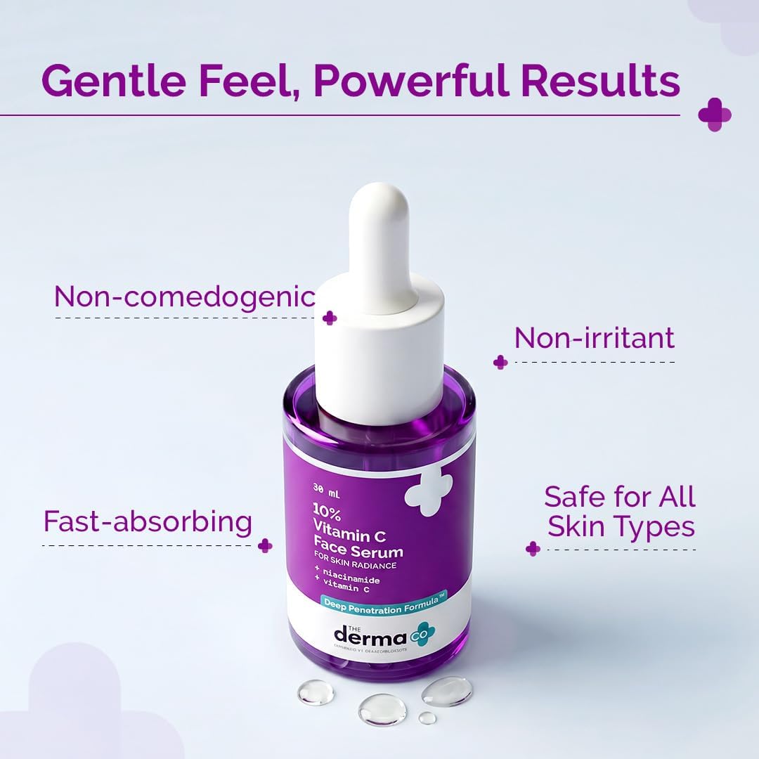 The Derma Co 10% Vitamin C Face Serum with 5% Niacinamide and Hyaluronic Acid - packaging (10)