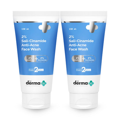 The Derma Co Sali-Cinamide Face Wash, 2% Salicylic Acid & 2% Niacinamide, Facial Cleanser (16)