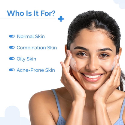 The Derma Co Sali-Cinamide Face Wash, 2% Salicylic Acid & 2% Niacinamide, Facial Cleanser - back view