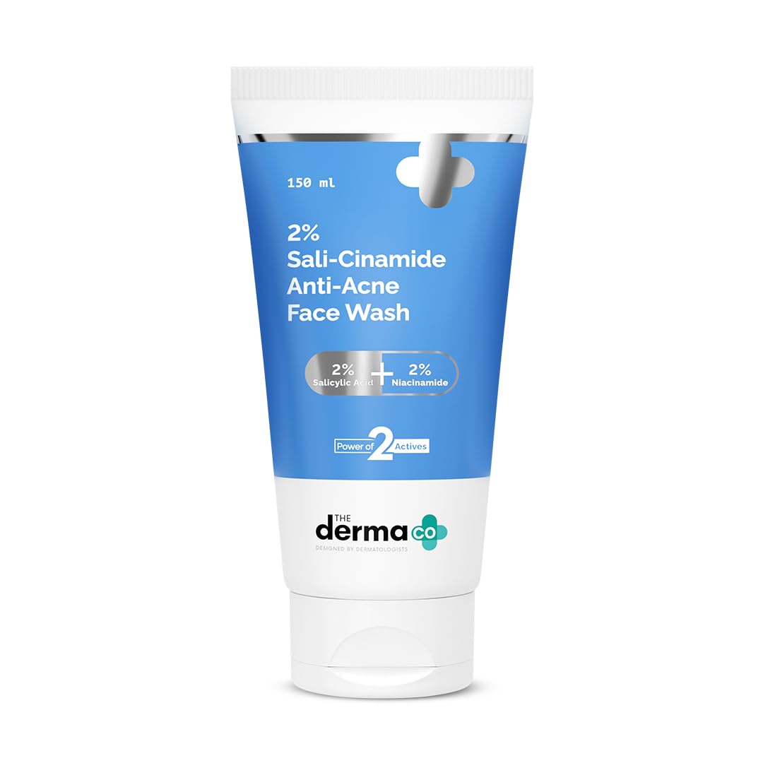 The Derma Co Sali-Cinamide Face Wash, 2% Salicylic Acid & 2% Niacinamide, Facial Cleanser (9)