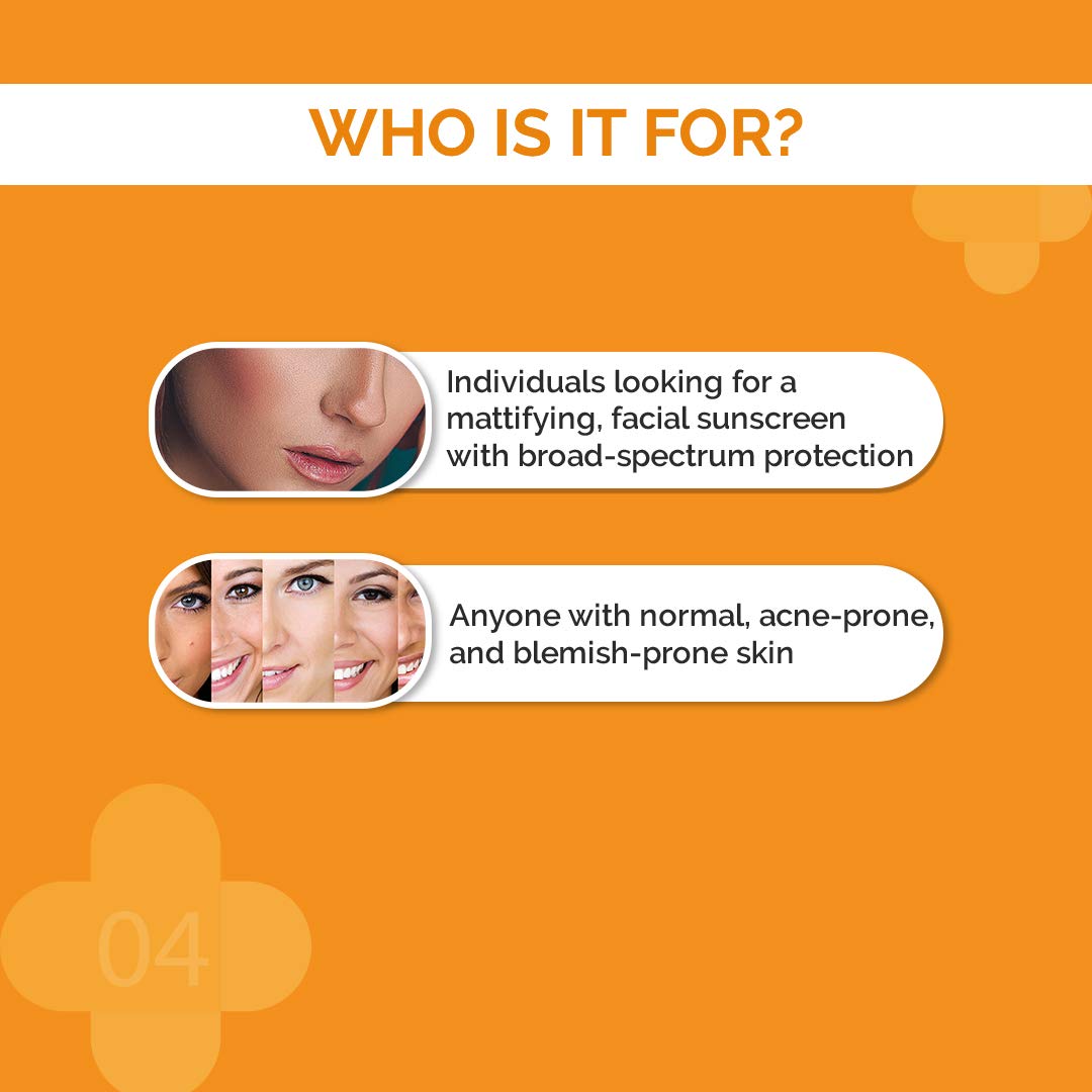 The Derma Co Ultra Matte Sunscreen Gel with SPF 60 PA+++, 50g, Oil-Free Facial Sunscreen for All Skin Types - label detail