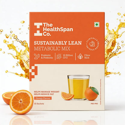 The Healthspan Co. Relief From Digestive Issues,Gas,Bloating,Acidity & Constipation|3 Bn Cfu Of Probiotic|Digestive Enzymes &