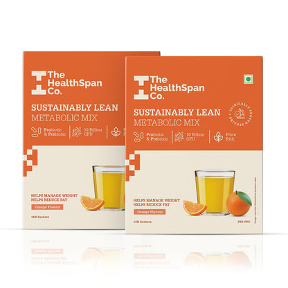 The Healthspan Co. Relief From Digestive Issues,Gas,Bloating,Acidity & Constipation|3 Bn Cfu Of Probiotic|Digestive Enzymes &