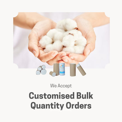 The Hobby Bounty Pure Cotton Roll, Cotton, Multi-Use Cotton Pads for Skincare, Baby Care, and Makeup Removal - ingredients pa