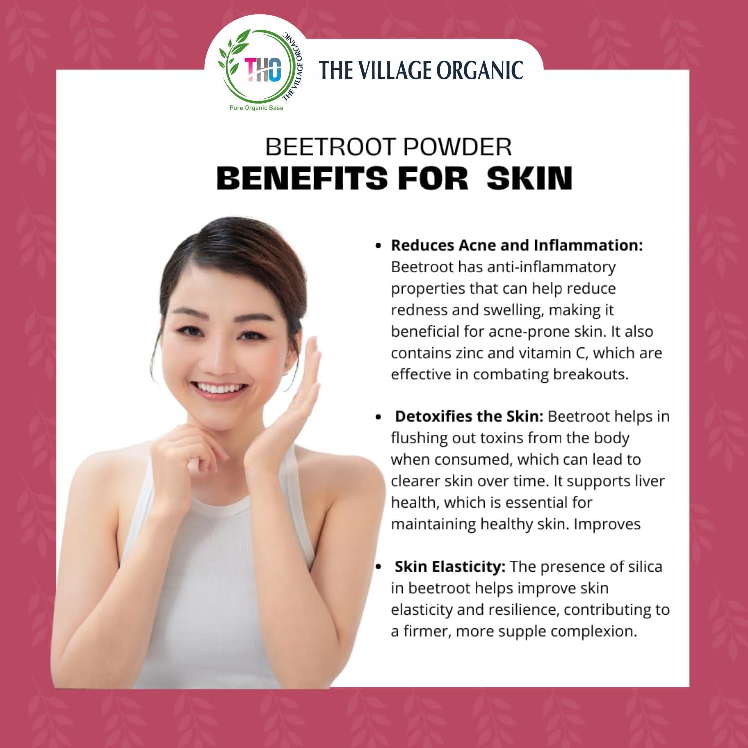 The Village Organic Herbal Powder Combo Pack for Hair & Skin Care - 5 Ayurvedic Herbs - ingredients panel (13)