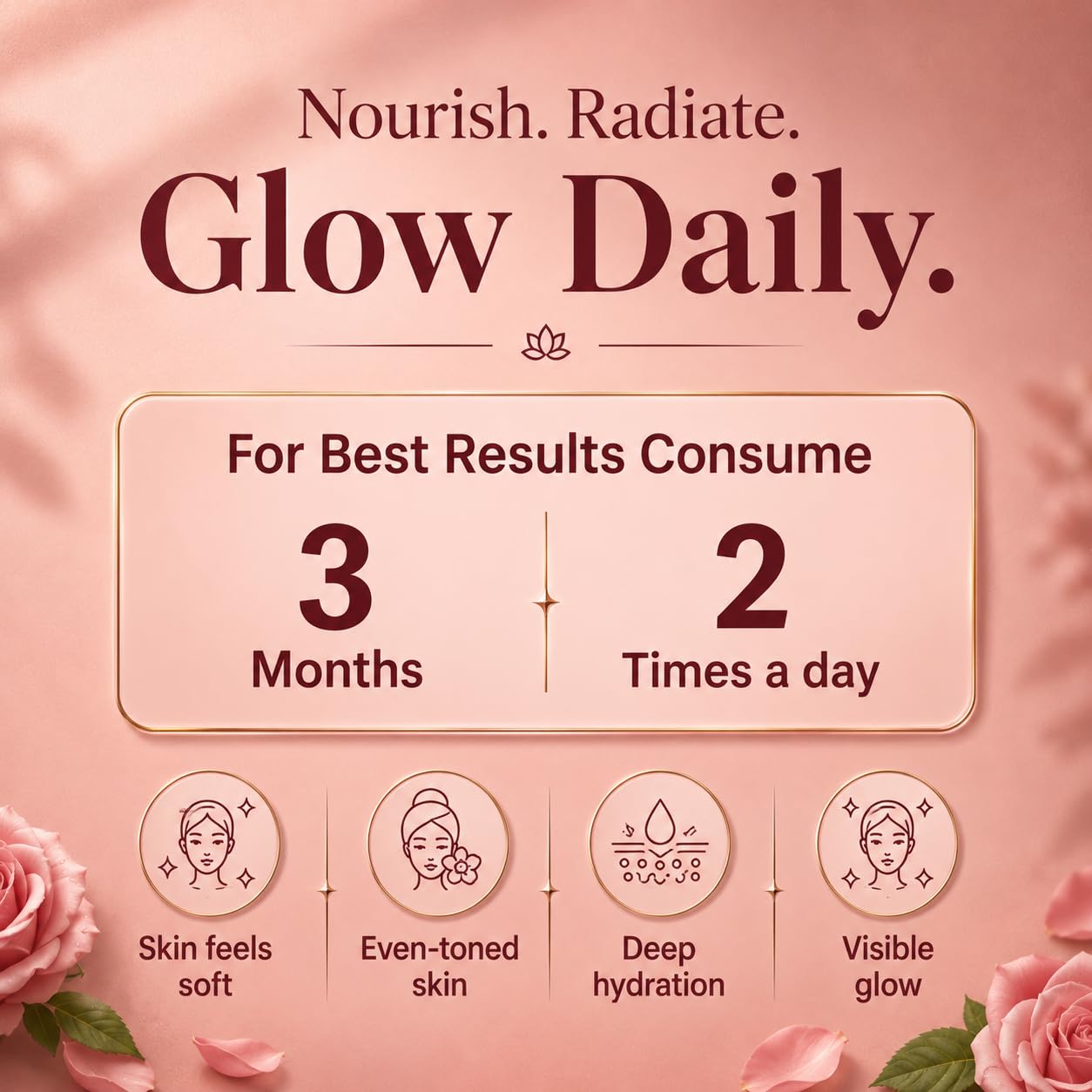 The Wellness Shop Collagen Skin Radiance Juice, 500ml, Herbal Liquid Supplement with Amla, Sea Buckthorn, Beetroot - ingredie