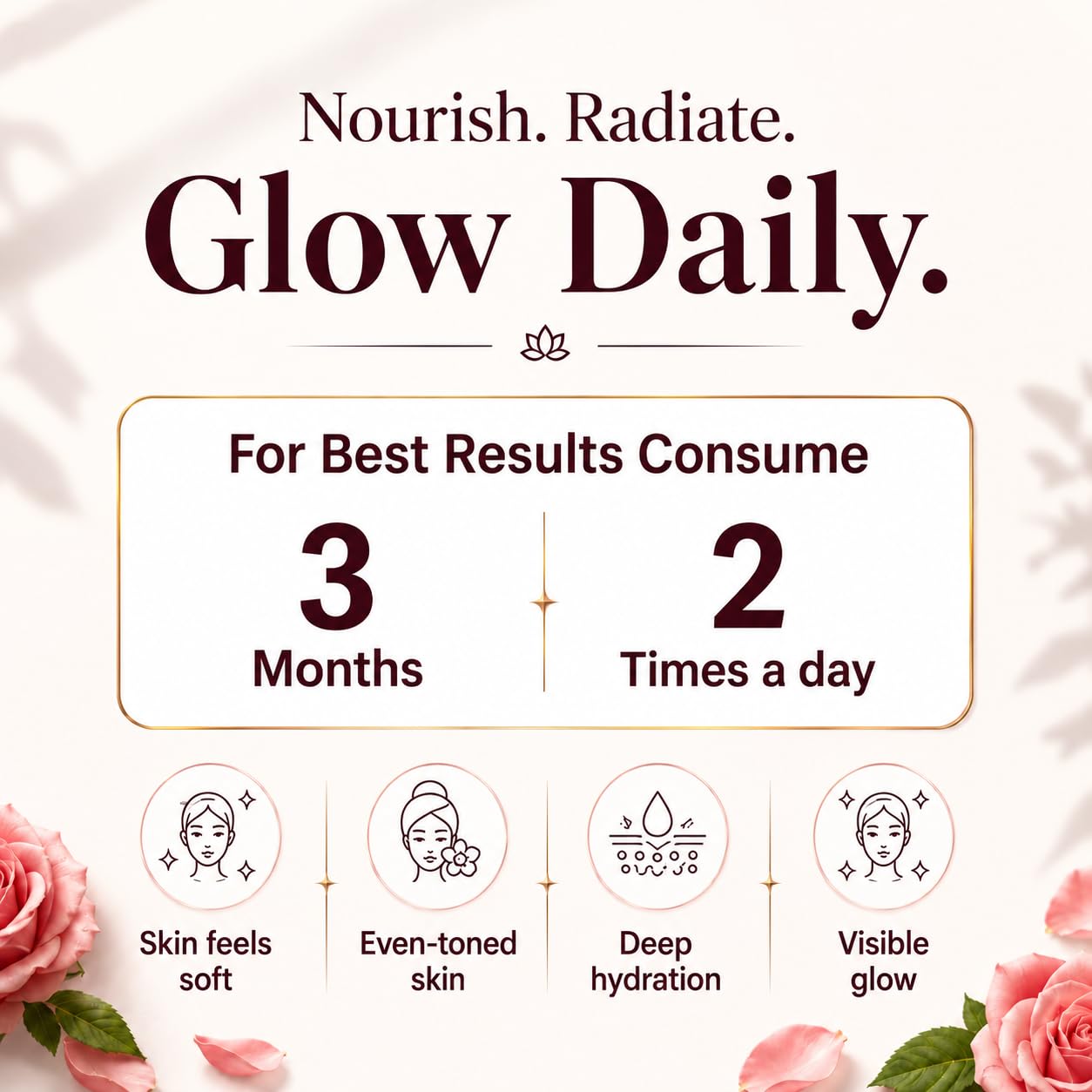 The Wellness Shop Collagen Skin Radiance Juice, 500ml, Herbal Liquid Supplement with Amla, Sea Buckthorn, Beetroot - close-up