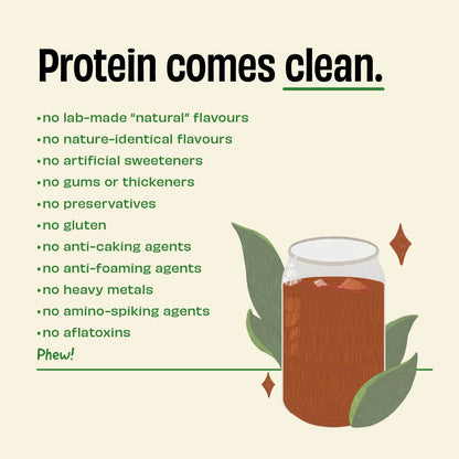 The Whole Truth Plant Protein Isolate Powder, 1kg, 25g Protein Per Scoop, Pea and Rice Blend - close-up detail
