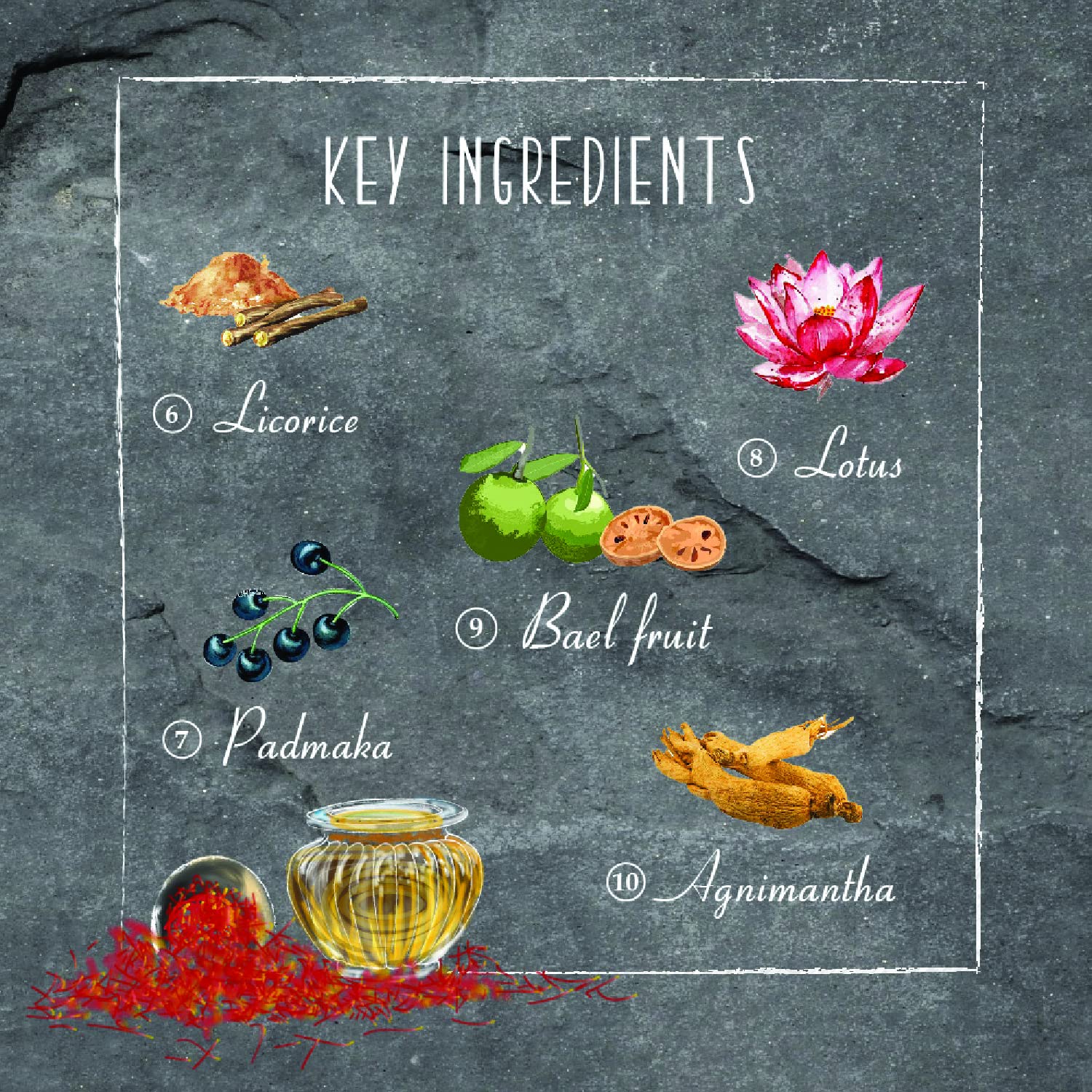 Timeless Beauty Secrets Indus Valley Organic Kumkumadi Oil, 15ml, Herbal Facial Serum - packaging
