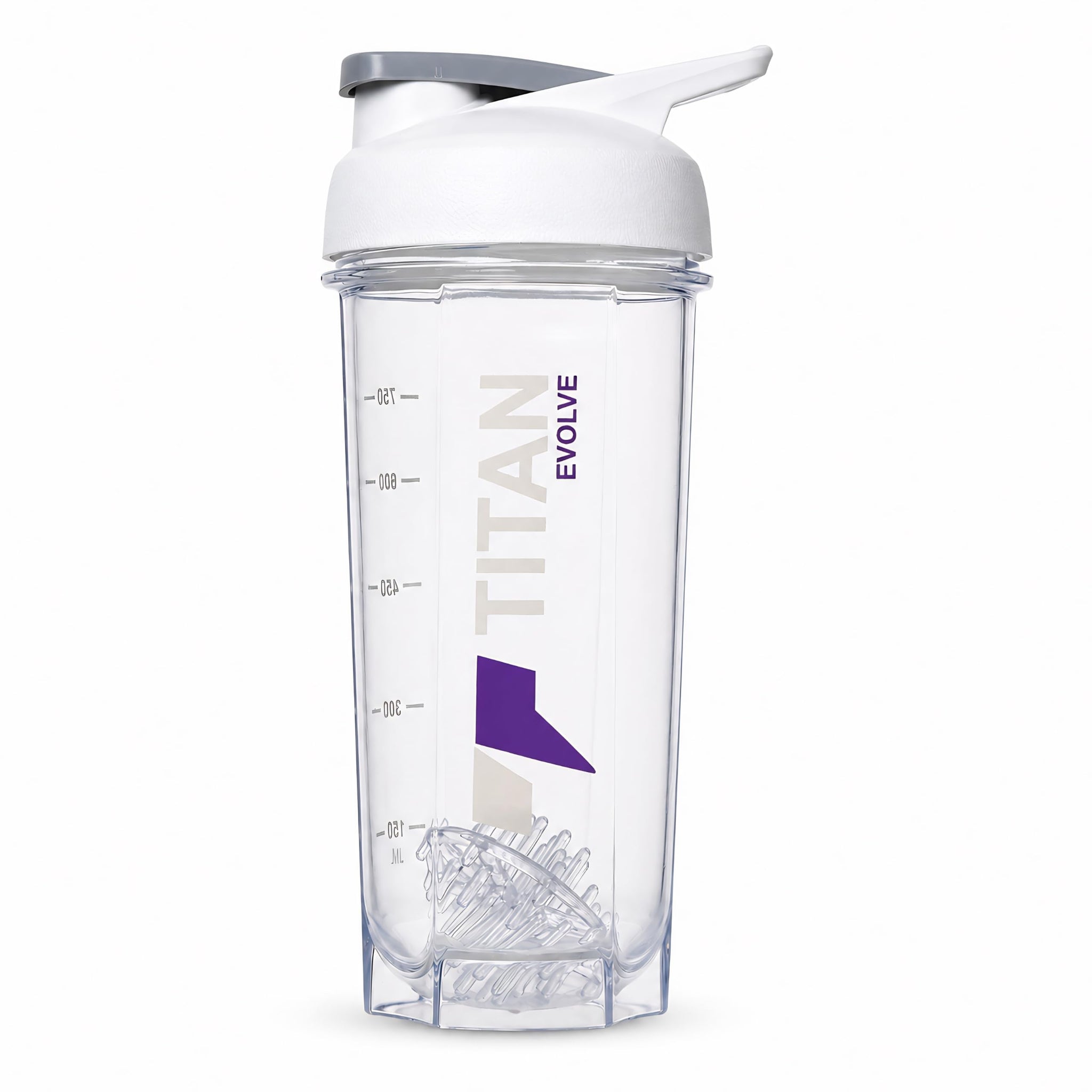 Titan Evolve Nutrition Protein Shaker 1 litre Bottle for Gym & Fitness, BPA-Free | Leakproof Mixer Shaker Cup for Protein Sha