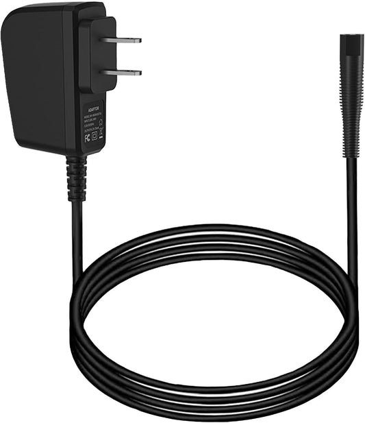 TL-JIYPU 12V Shaver Charger Replacement for Braun Electric Razor, 100-240V AC to 12V 0.4A Power Cord, 5 Feet Cable