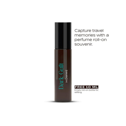 Tottagatti Men's Perfume Oil Dark Guilt Inspired by Guilty Black - 30ml, Alcohol-Free Concentrated Fragrance Oil - packaging