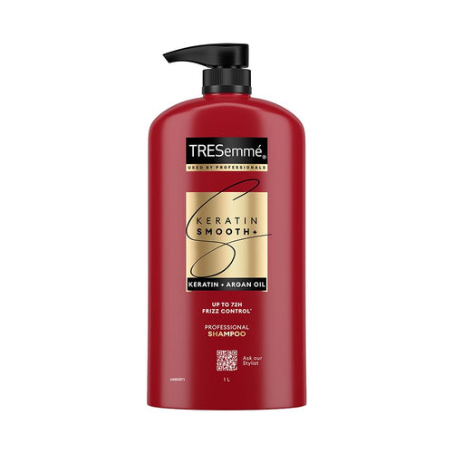 TRESemmé Keratin Smooth+ Shampoo with Keratin Protein and Argan Oil, Paraben Free, for Frizzy Hair